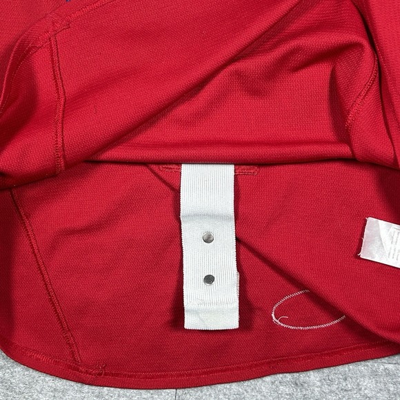 Laval Rockets Hockey jersey Men's Size 56 3XL Red AHL CCM Fighter Strap - Picture 12 of 16